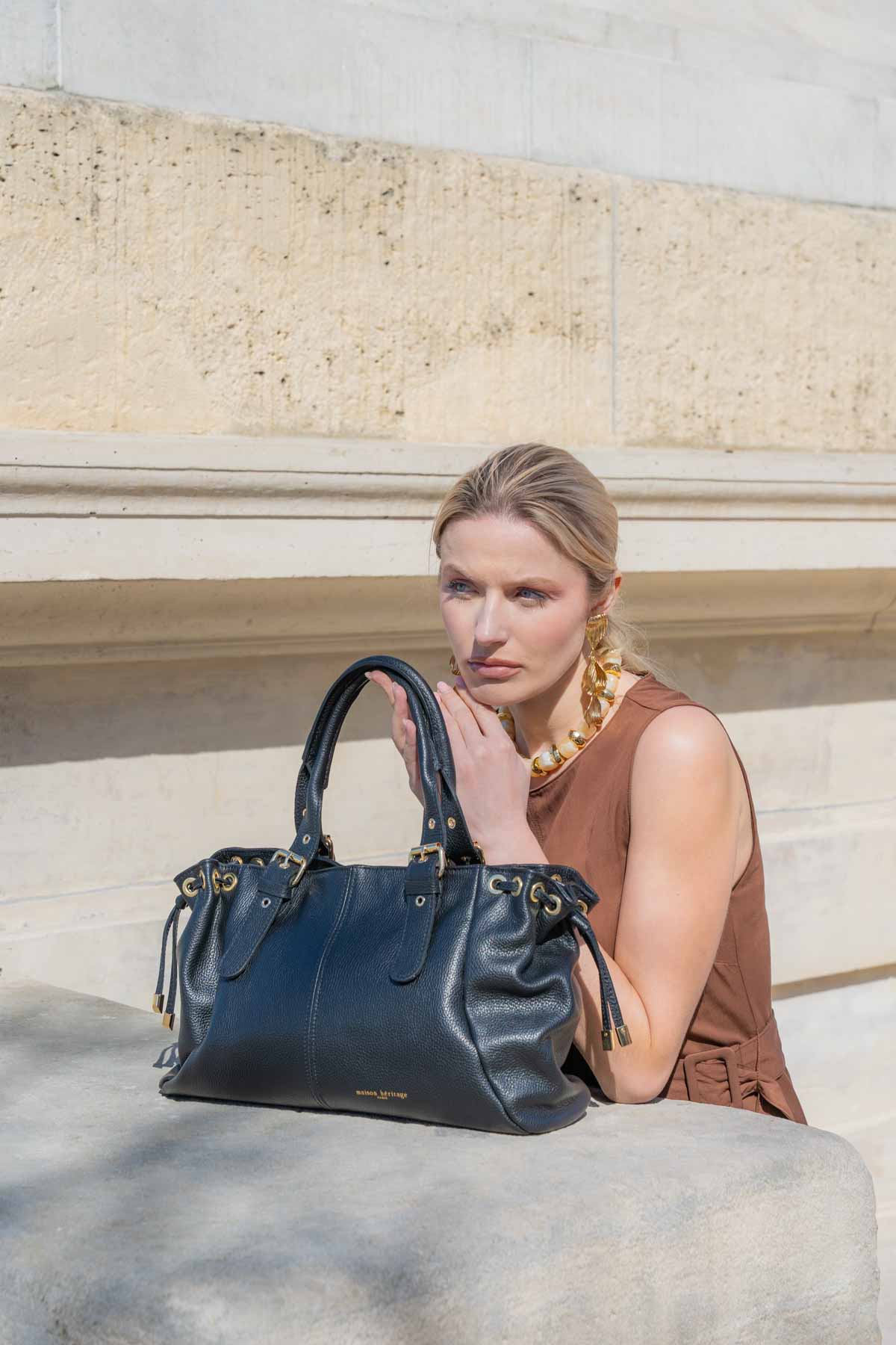 Bolso de mano Grand Sunny - Negro