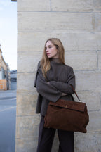 Borsa a mano Grand Talia - Marrone