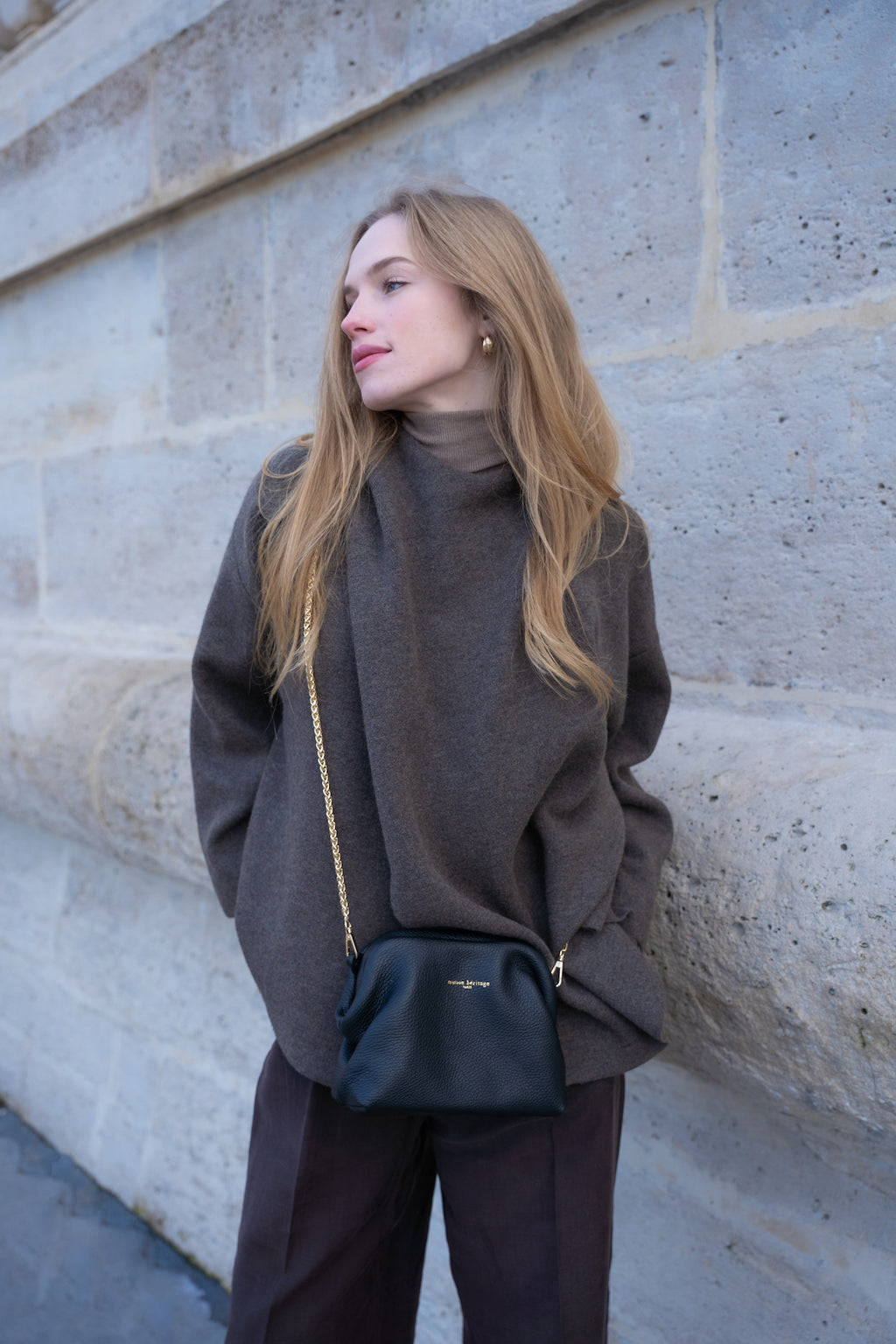 Bolso de hombro Jok - Negro