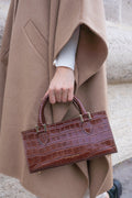 Borsa a mano Kimchi - Marrone