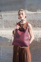 Bolso de Hombro Kira - Burdeos