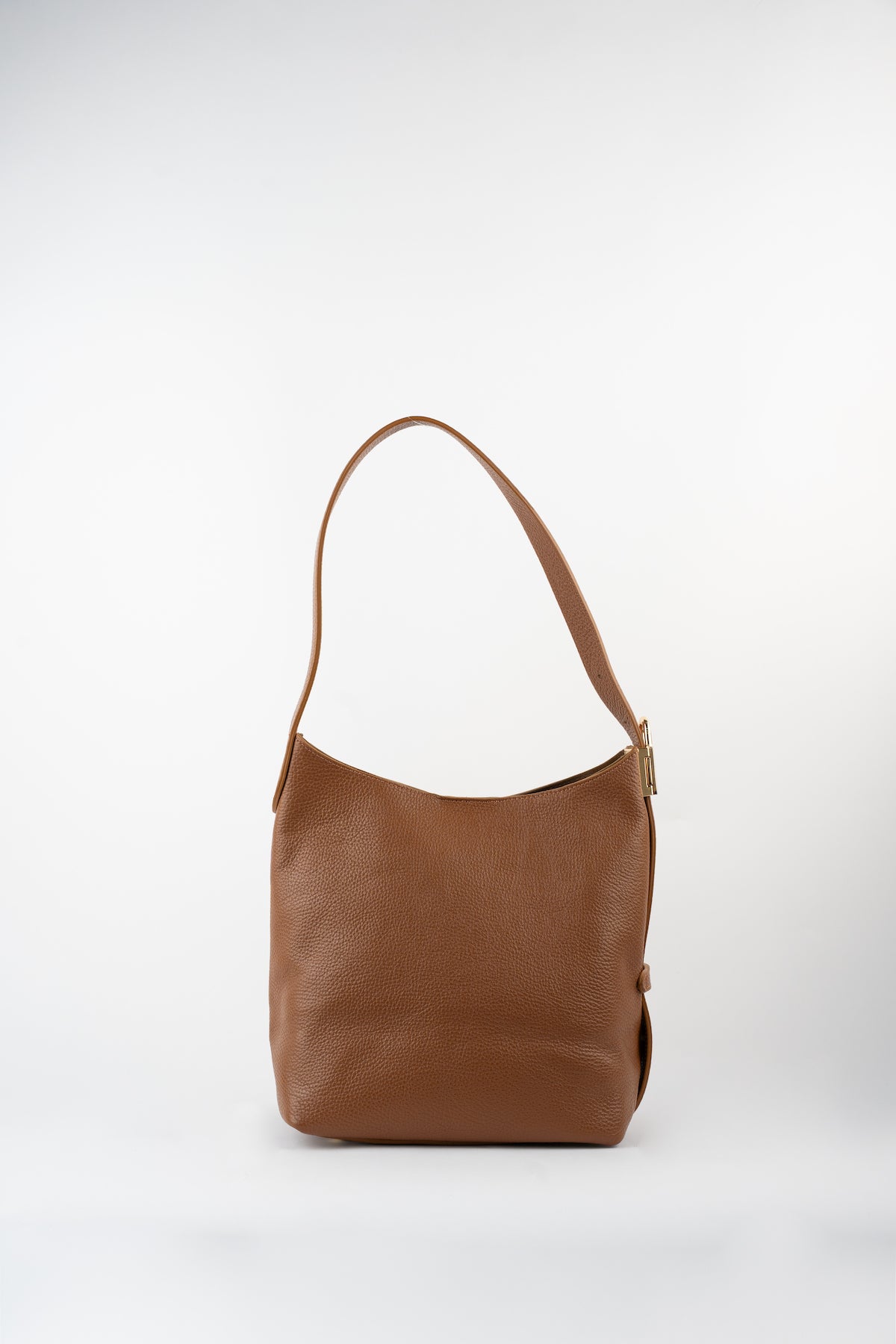 Bolso de hombro Lok - Camel oscuro