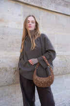 Lyra Crossbody Bag - Brown