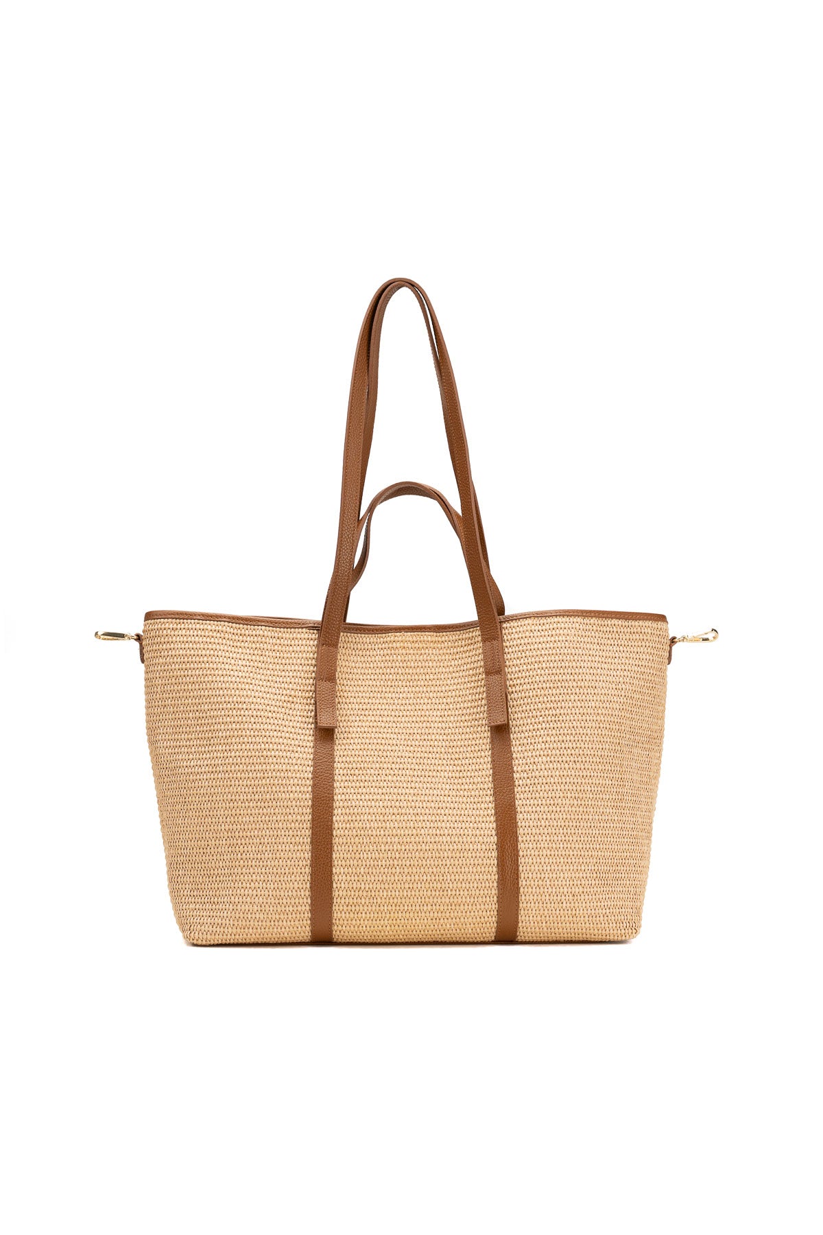 Bolso de hombro Malta de paja - Camel