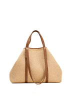 Bolso de hombro Malta de paja - Camel