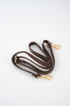 Mini Ceto Suede Shoulder Bag - Brown