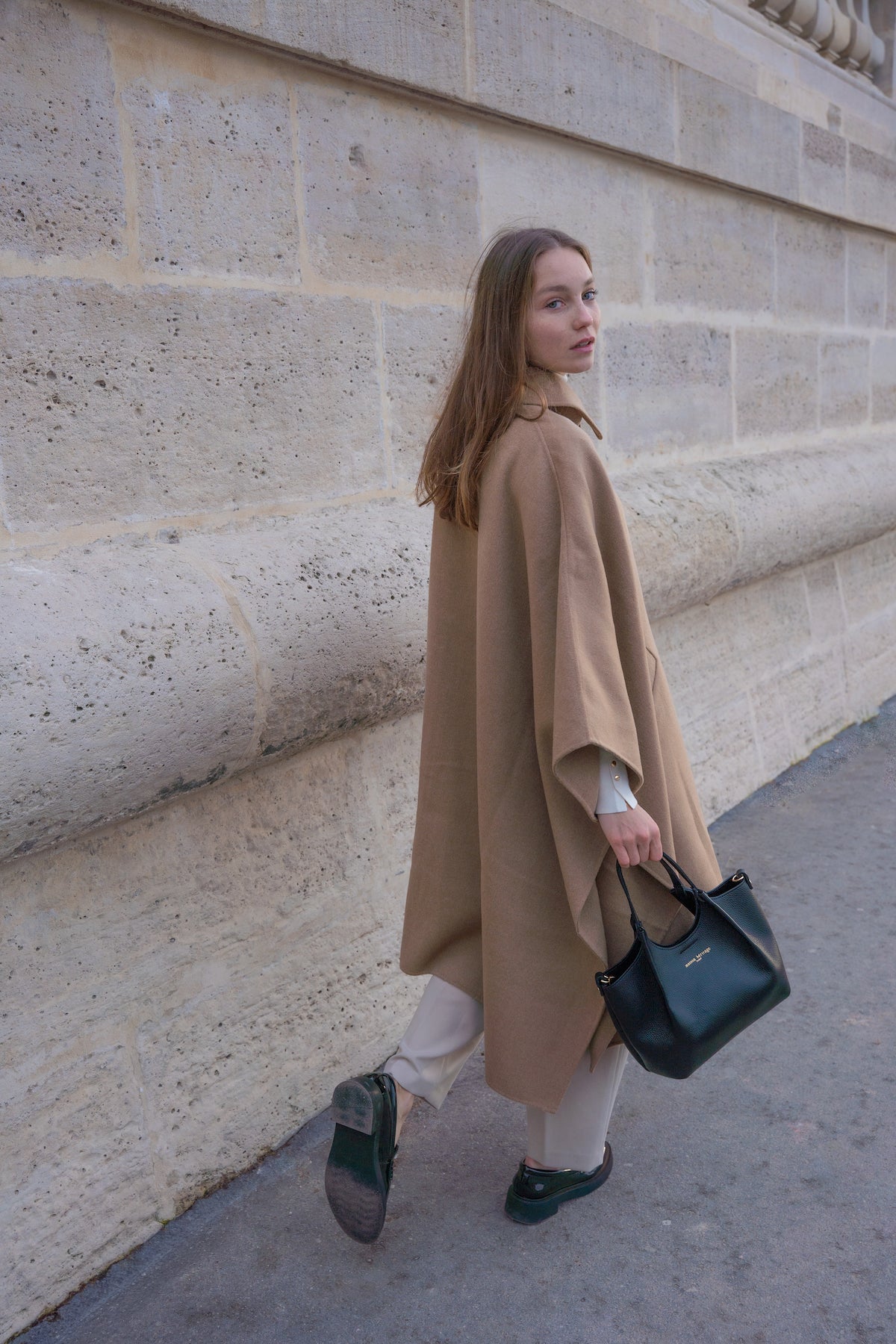Sac Porté-Épaule Mini Ceto Suede - Noir