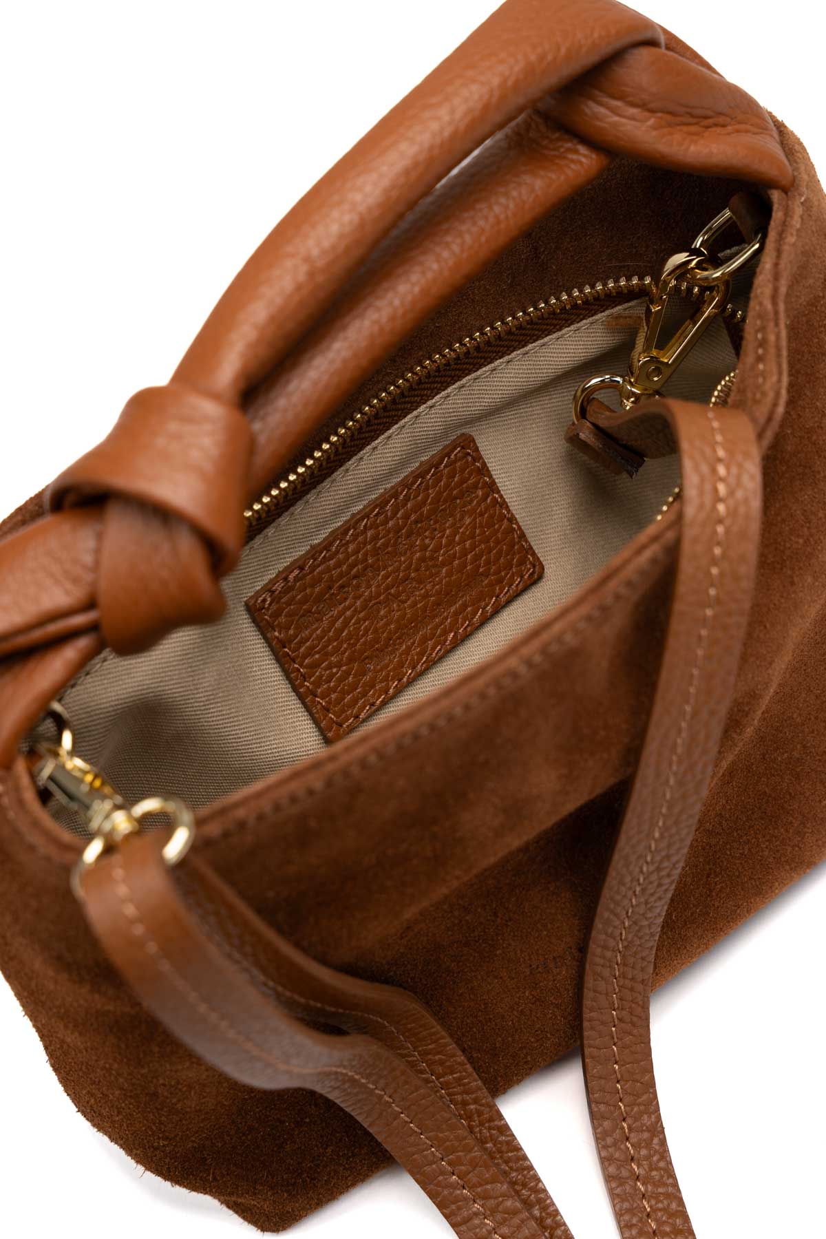 Midi Crossbody Bag - Camel