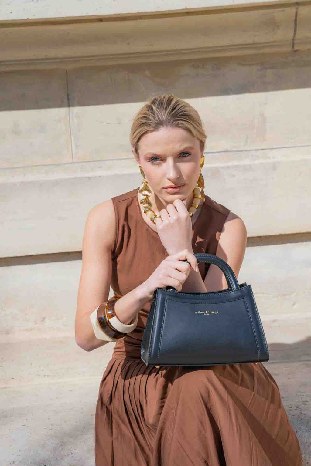 Bolso de Mano Milano - Negro