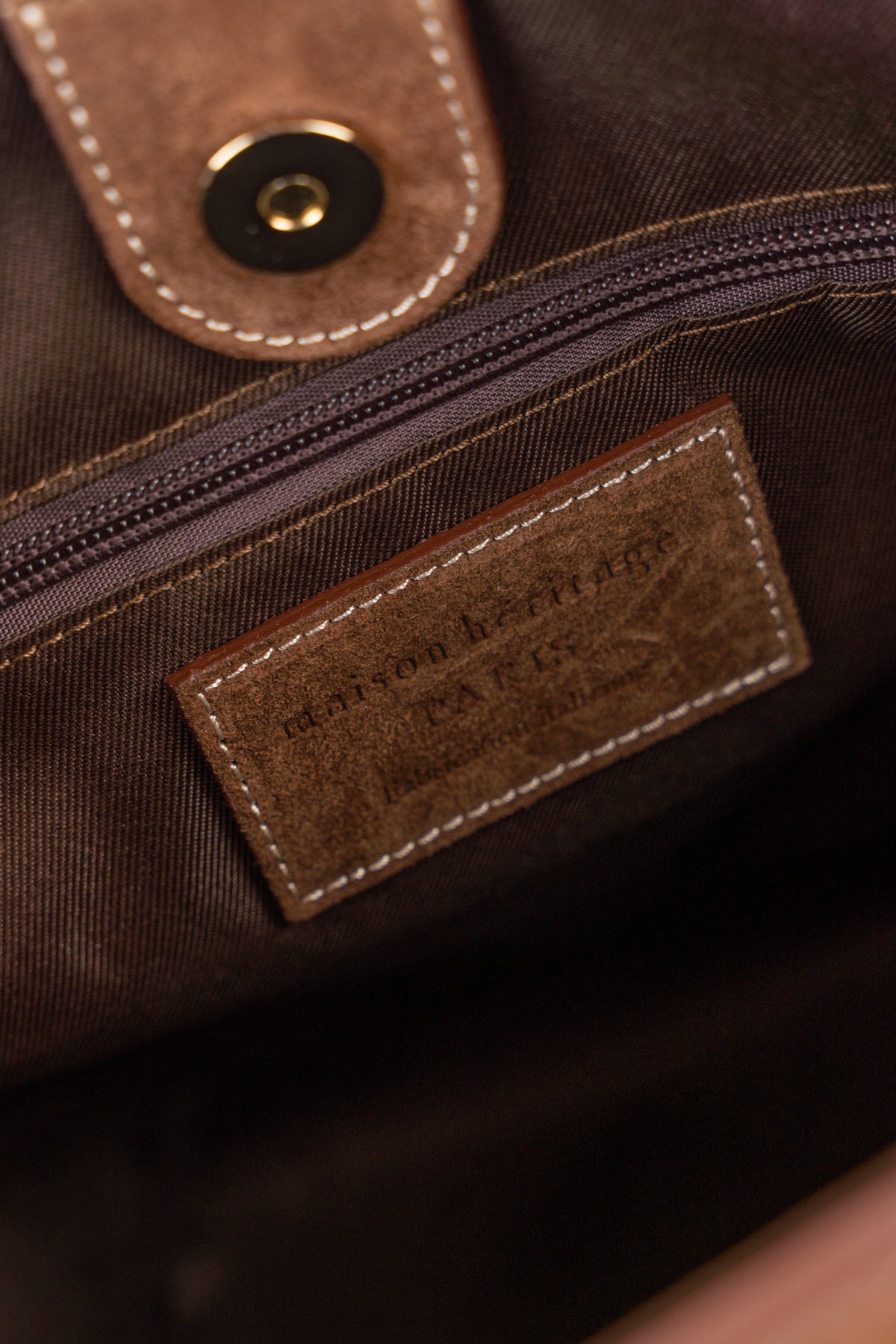 Mini Leyla Shoulder Bag - Brown