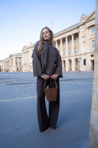 Mini Leyla Shoulder Bag - Brown