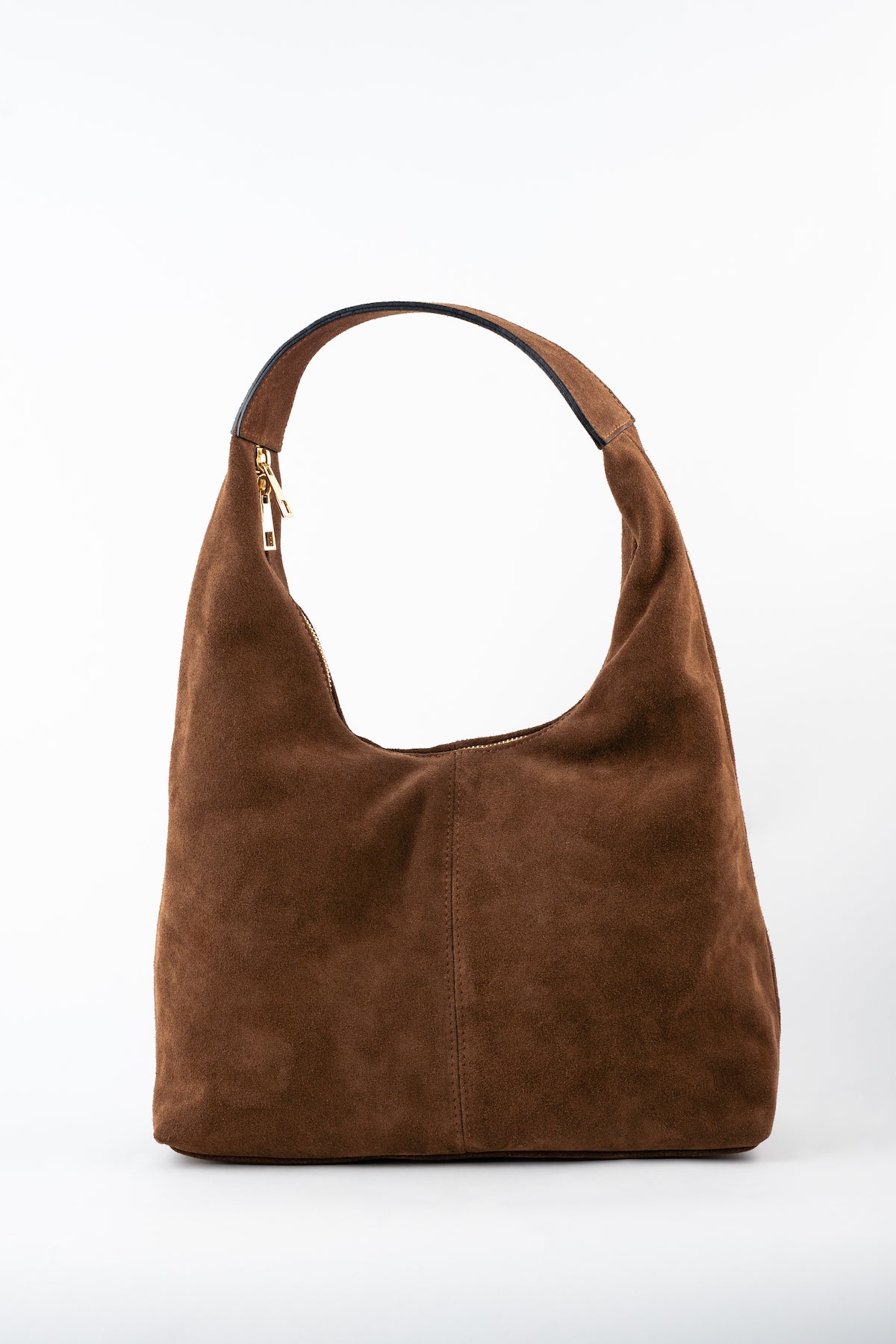 Nord Suede Shoulder Bag - Brown