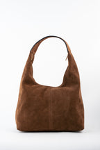 Nord Suede Shoulder Bag - Brown