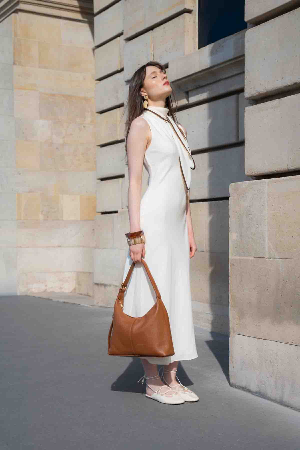 Shoulder Bag Onda - Camel