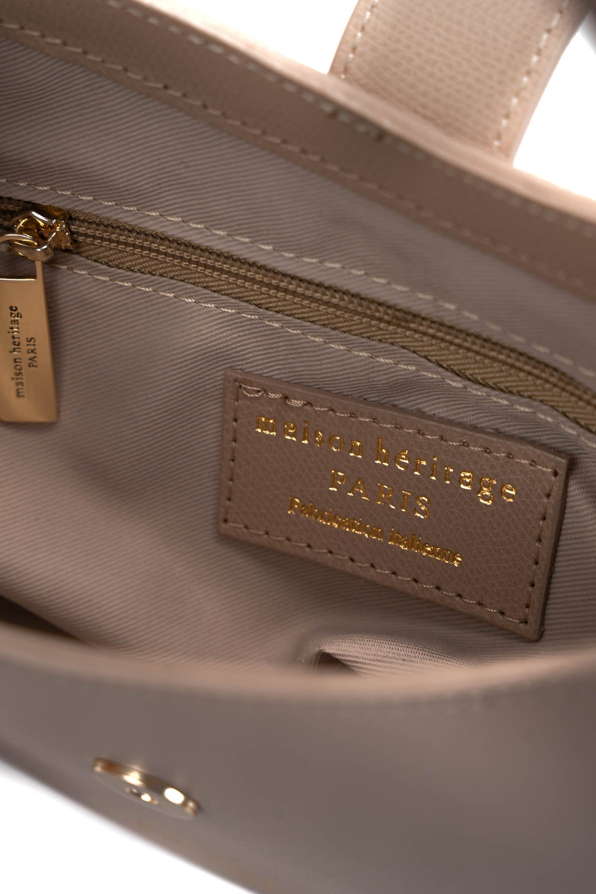 Bolso de Mano Piazza - Topo