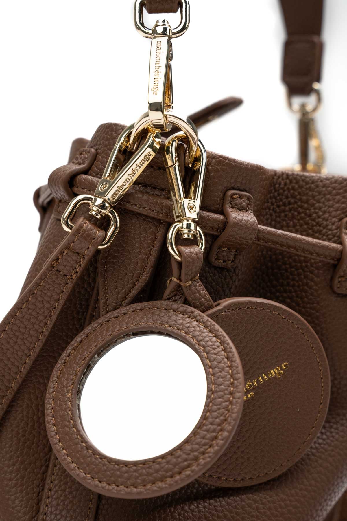 Punchy Saddle Bag - Camel