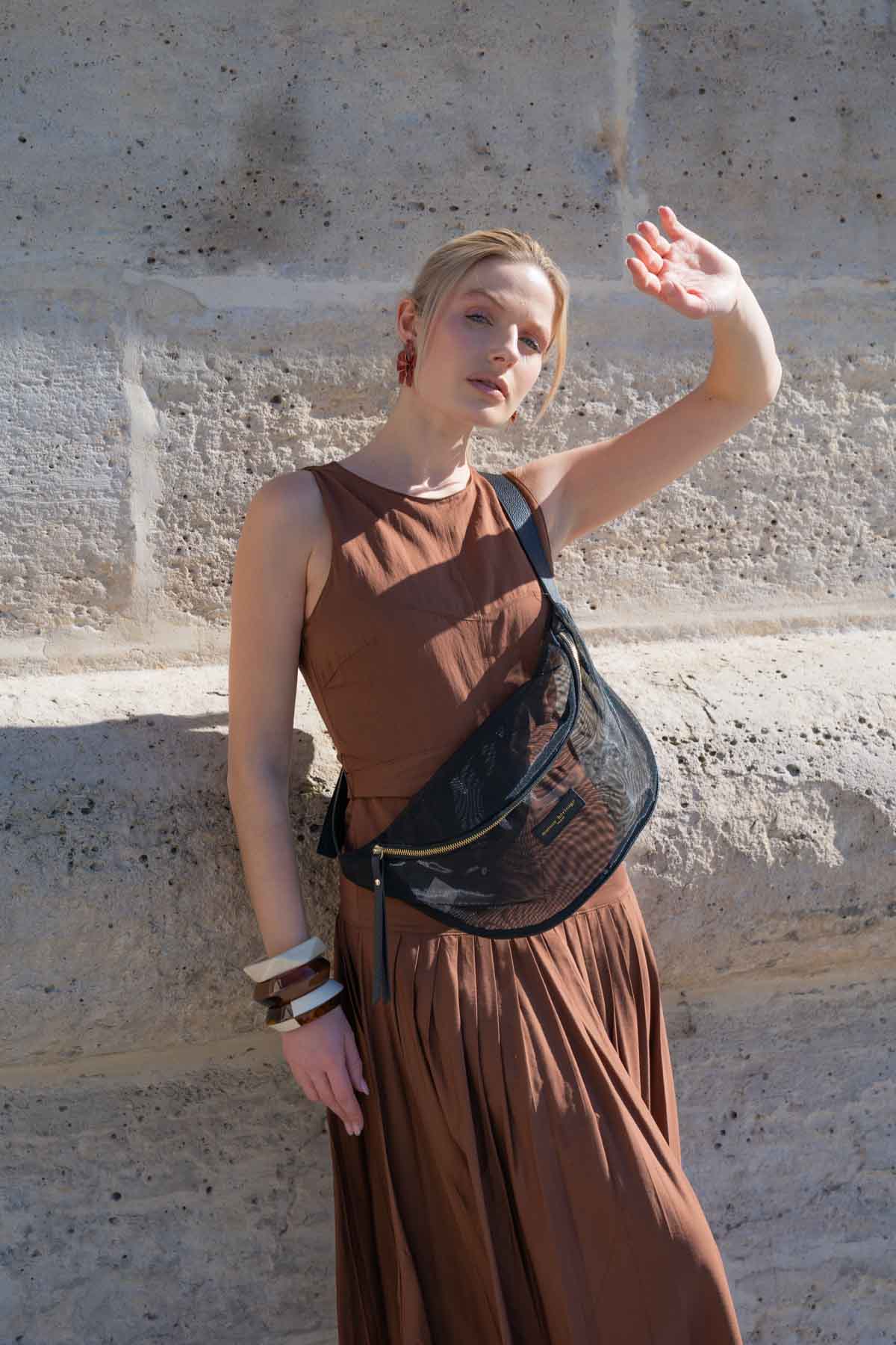 Riñonera Rachel Maille - Negro