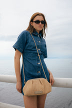 Rio Crossbody Bag - Taupe