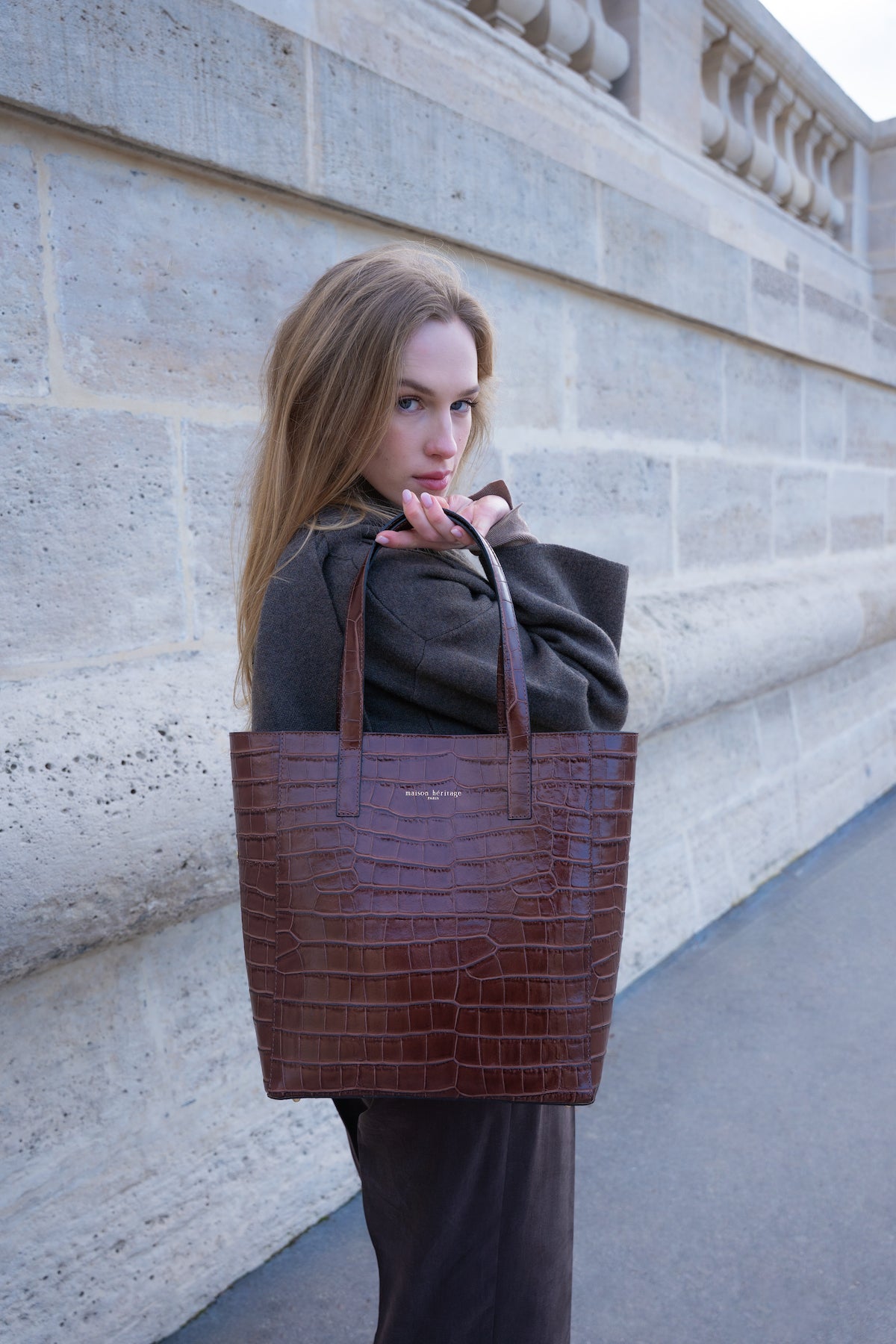 Bolso Tote Runa - Marrón