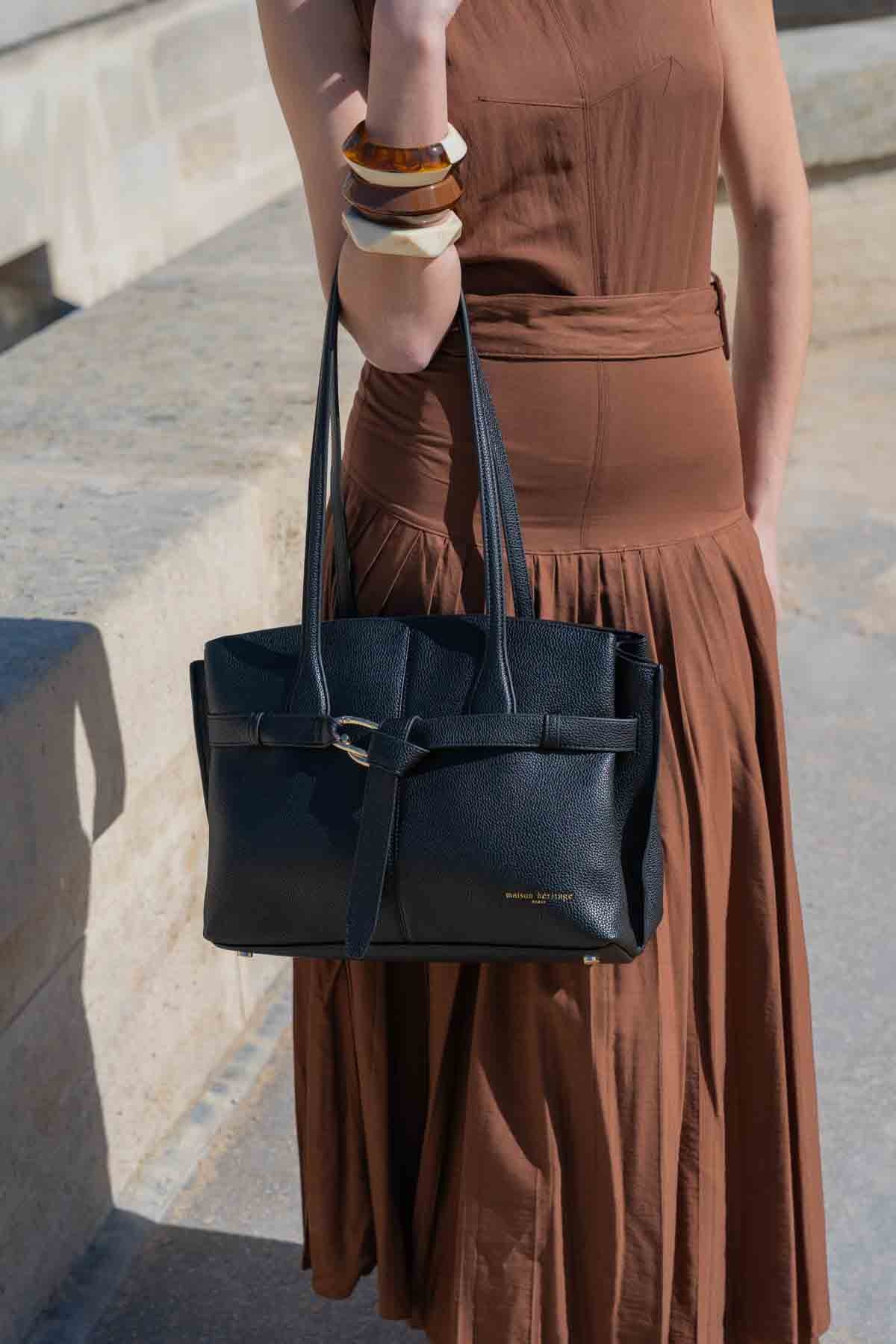 Sia Handbag - Black