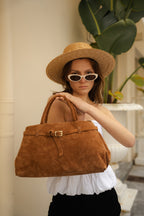 Bolso de Mano Sicilia - Camel