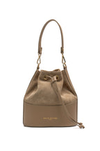 Bolso bandolera Siesta Suede - Topo