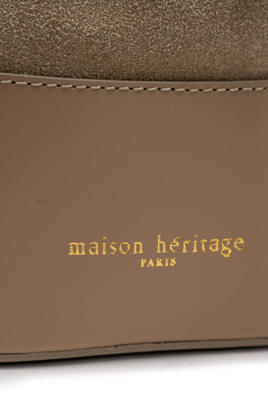 Bolso bandolera Siesta Suede - Topo