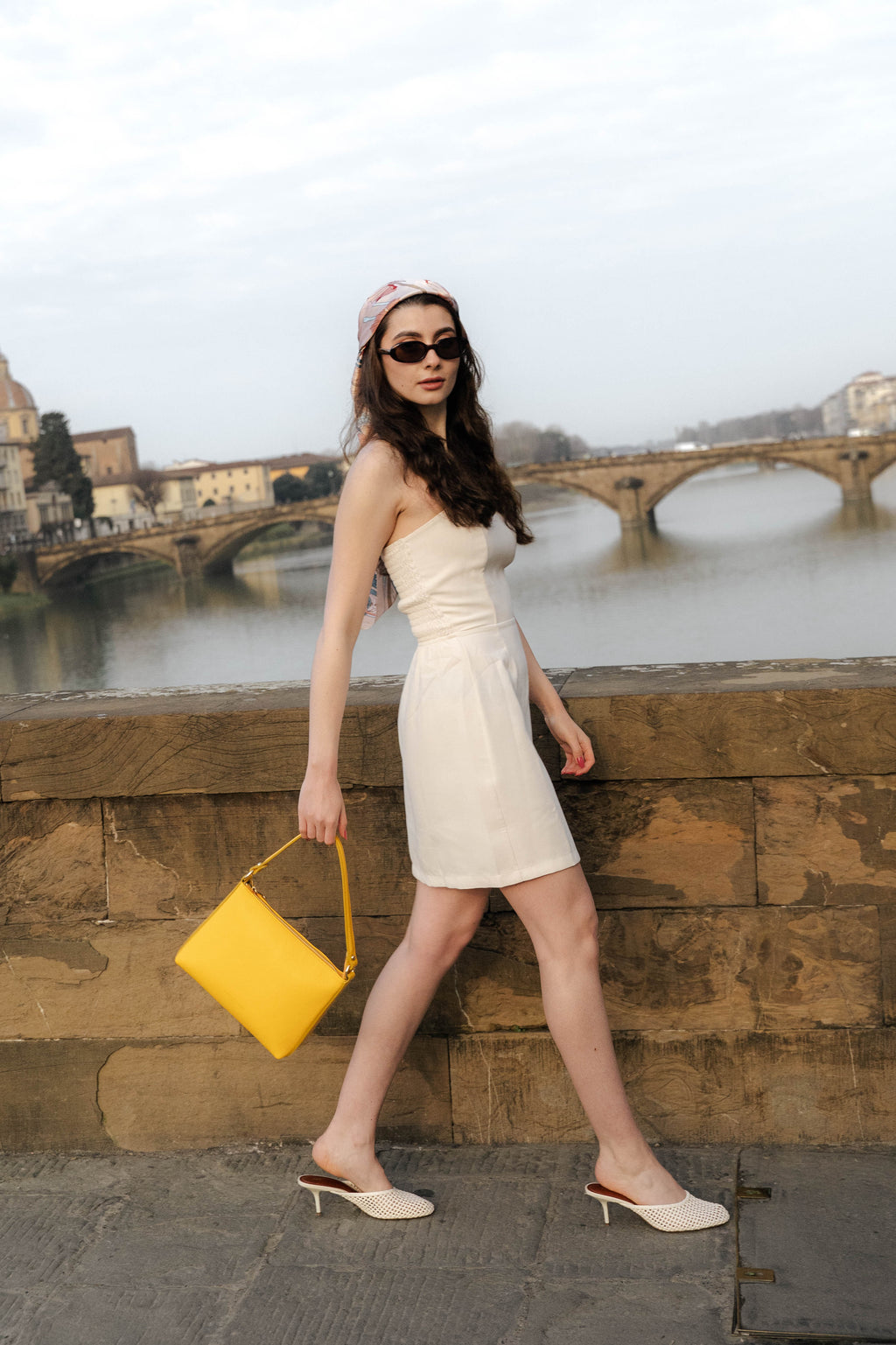 Bolso Bandolera Tiji - Amarillo