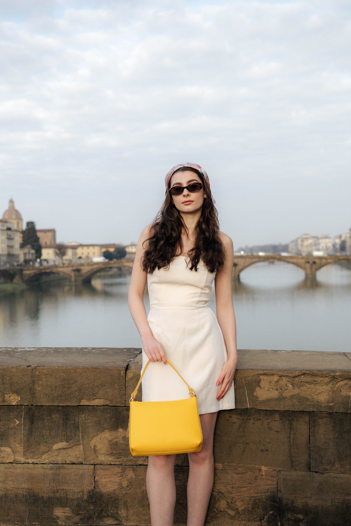 Bolso Bandolera Tiji - Amarillo