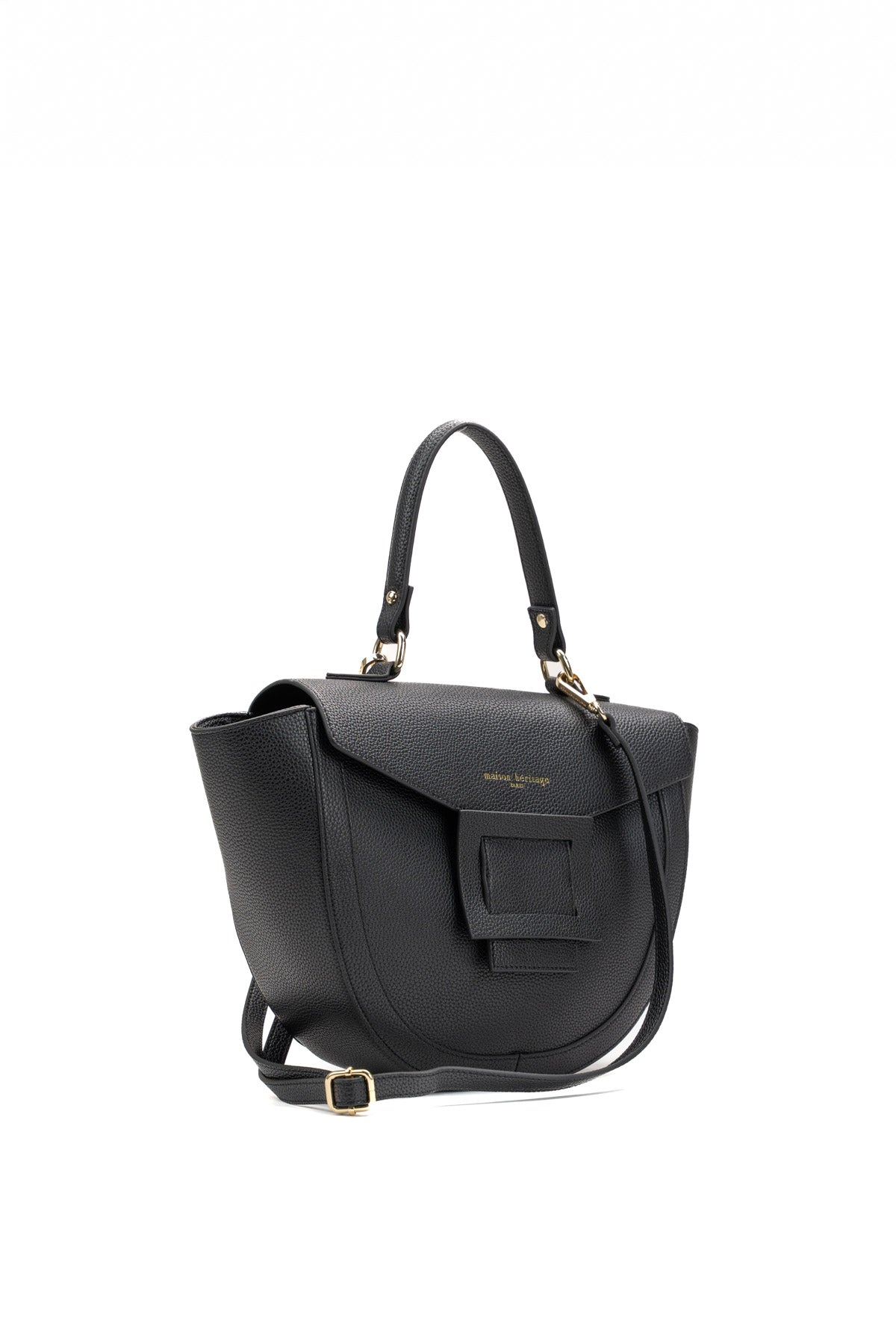 Bolso Bandolera Votti Graine - Negro