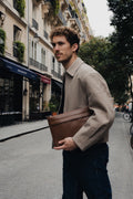 Pochette Hadi - Marron