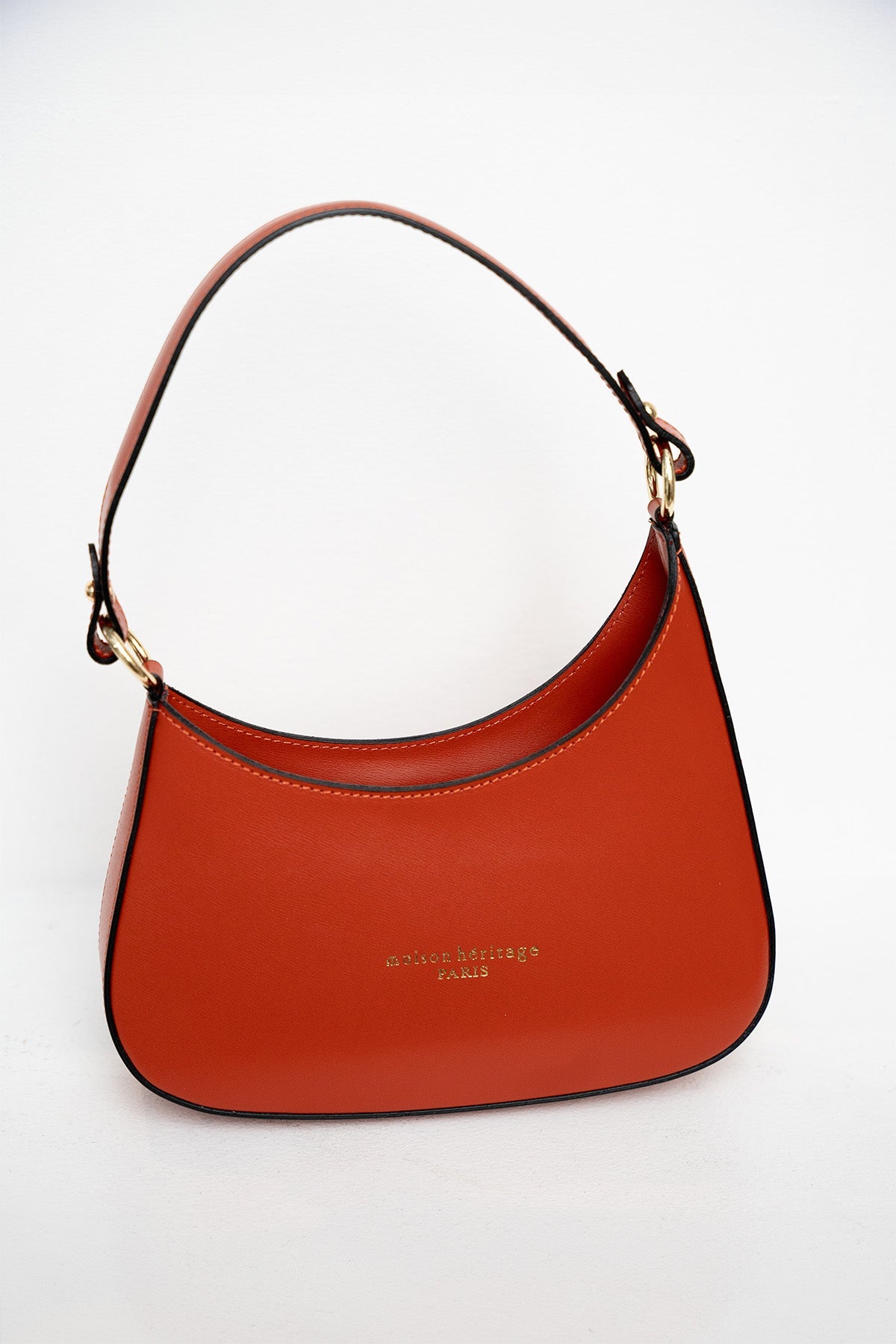 Sac Porté-Épaule Aline - Orange Fonce