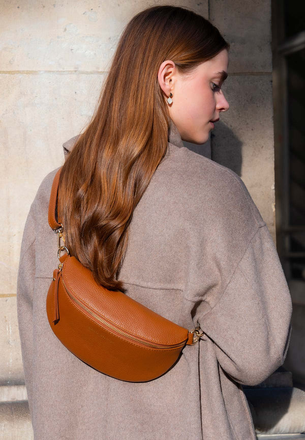 Kimi Belt Bag - Dark Camel