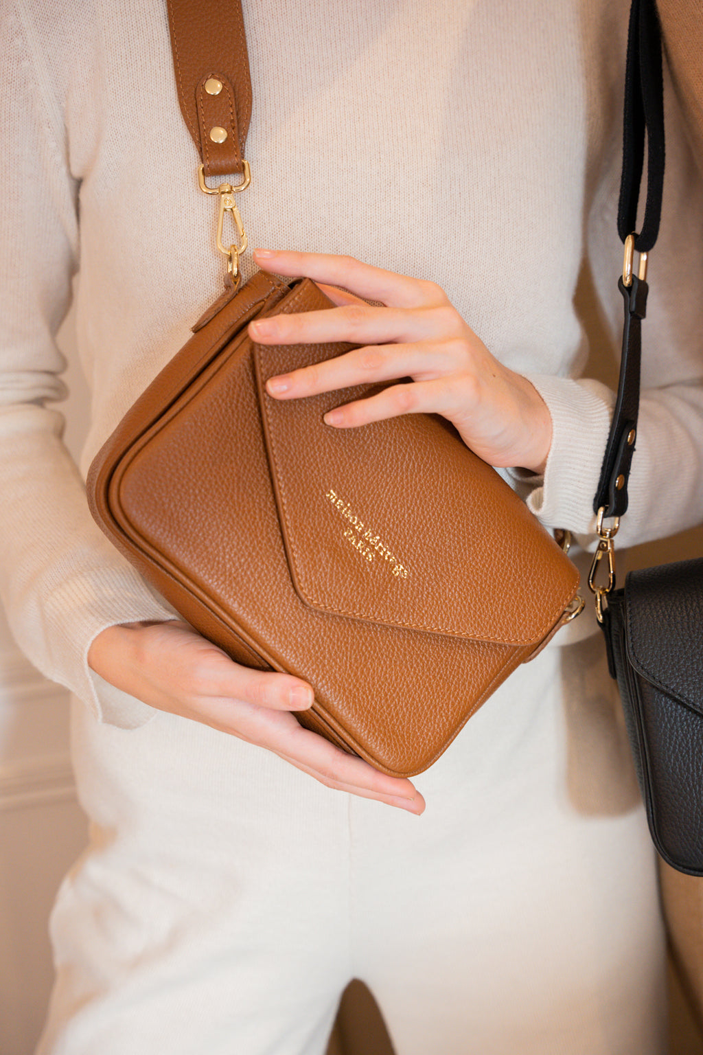 Bolso bandolera Mariam - Camel oscuro