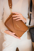 Bolso bandolera Mariam - Camel oscuro