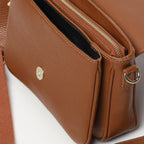 Bolso bandolera Mariam - Camel oscuro