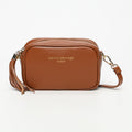 Mini Gaby Crossbody Bag - Dark Camel