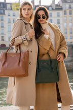 Borsa shopper Myriam - Cammello scuro