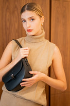 Bolso de hombro Nelly - Negro