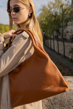 Tikki Tote Bag - Dark Camel