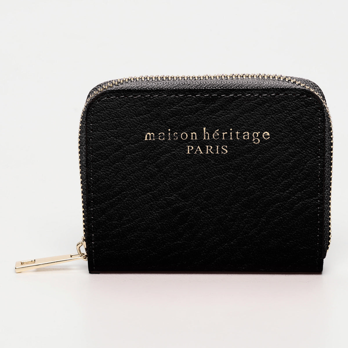 Cartera Mini Moni Box - Negro metálico