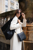 Borsa shopper Perle - Nera