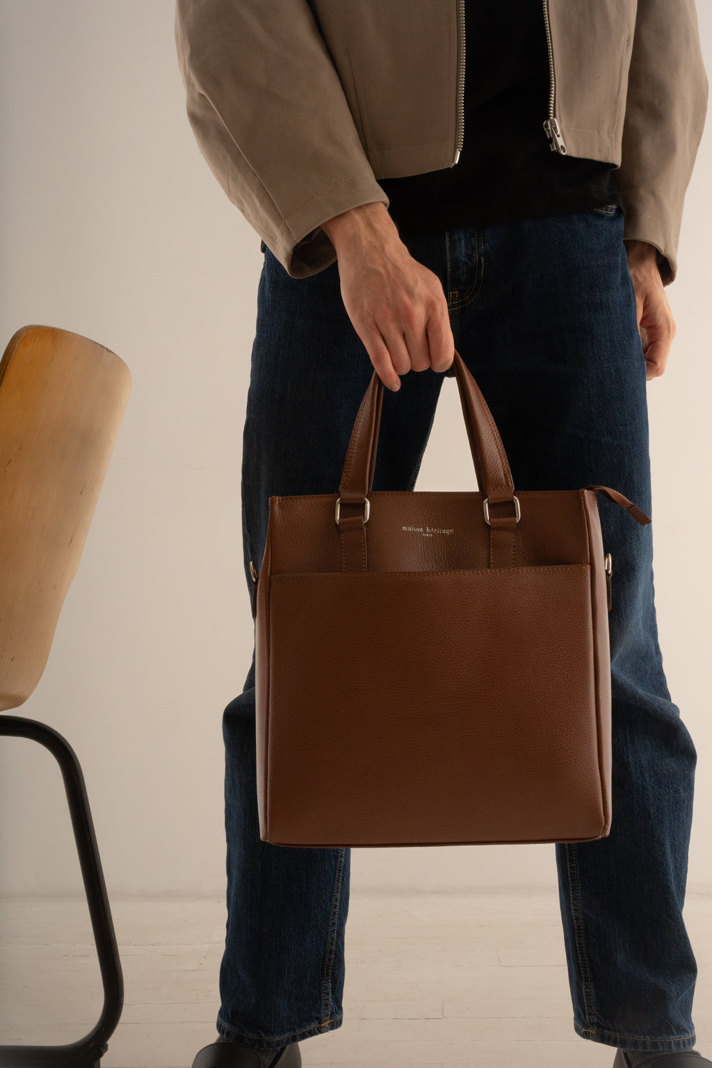 Ethan Tote - Brown
