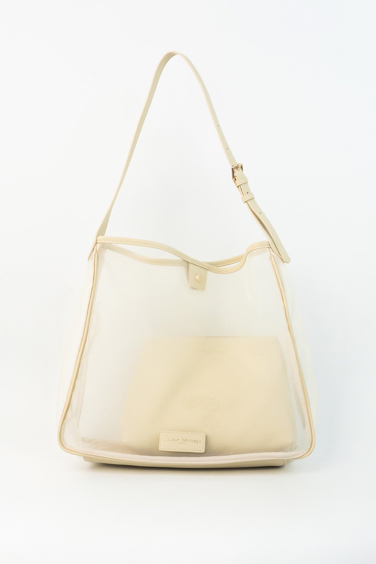 Bolso de hombro Solo - Marfil