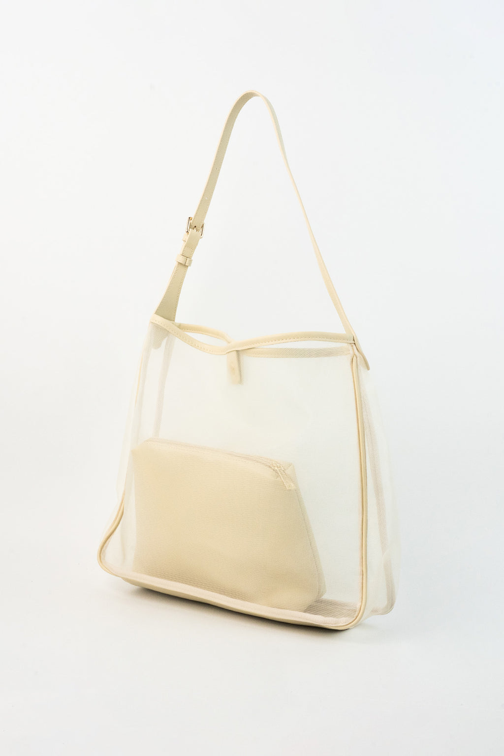 Bolso de hombro Solo - Marfil