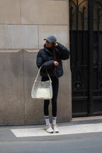 Bolso de hombro Solo - Marfil
