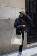 Bolso de hombro Solo - Marfil
