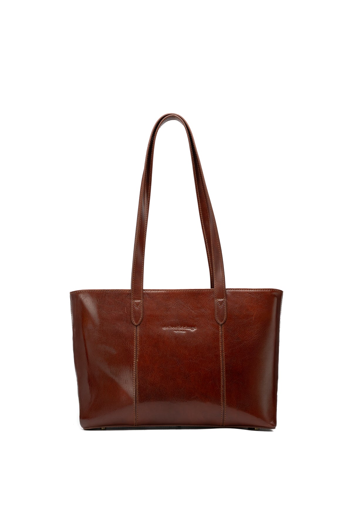 Cleria Vintage Tote Bag - Brown