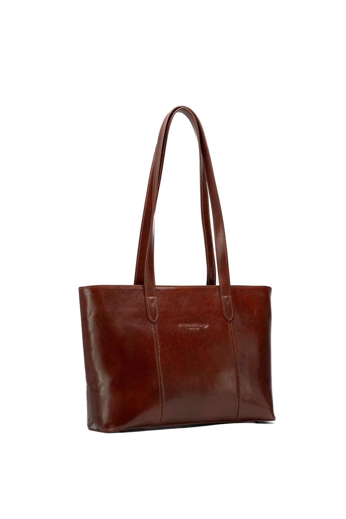 Cleria Vintage Tote Bag - Brown