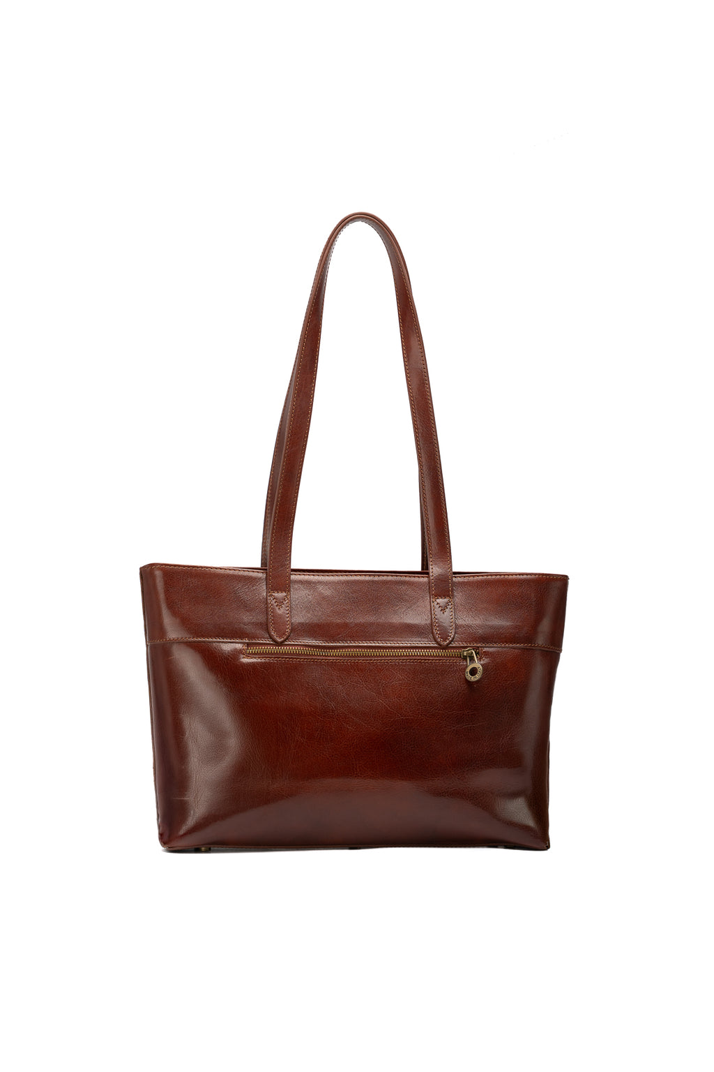 Cleria Vintage Tote Bag - Brown